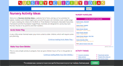 Desktop Screenshot of nurseryactivityideas.co.uk